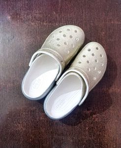 Gold Toned Crocs