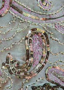 Hand Work Beautiful Saree Light Olive Green