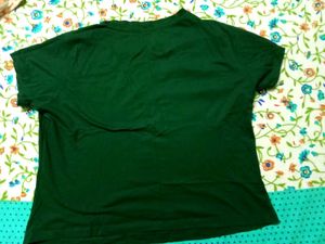 Printed Green T-Shirt