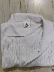 Snitch White Polo Shirt