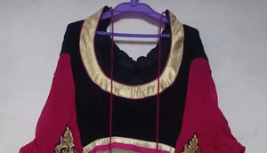 Heavy Work With Moti And Beads Kurti