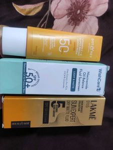 3 Sunscreen All New Seal Pack No Coin Spf 50+