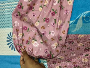 Floral Puff Sleeve Top