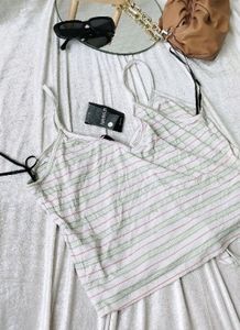 Forever 21 Strappy Knot Top