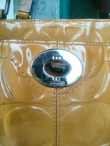 Vintage Coach Hampton patent leather ❤️❤️❤️bag