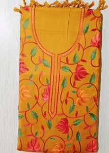 Woolen unstitched suit for women