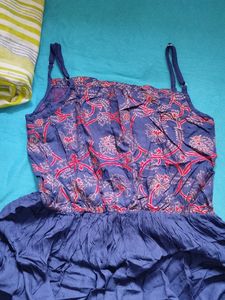Cotton Sleeveless One Piece