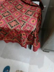 Red Printed Kurta