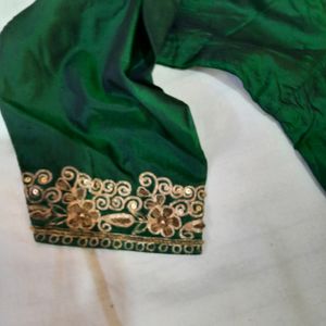 Silk Suit Zardosi On Suit  Preloved Suit Fresh Condition Some Zari Is Gone Black