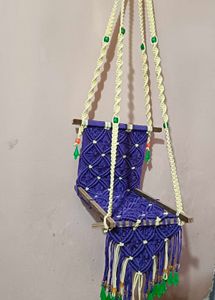 Macrame Swing For Big Laddu Gopal