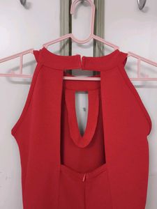 Red Skater Dress