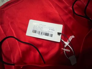 Red Satin Newme Dress
