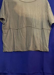 Tan Brown Crop Top