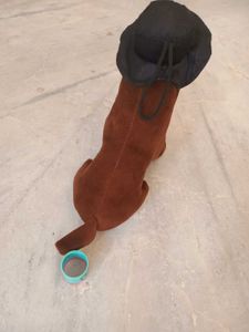 Premium Dog Plush Toy with Hat