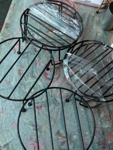 Plant Metal Standard  Stand Combo Set Of 11