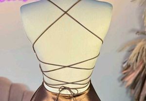 Satin Short Frock