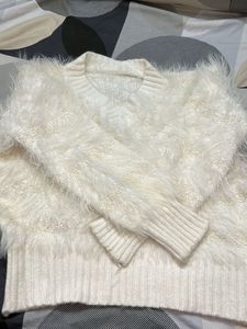 White Woollen Sweater