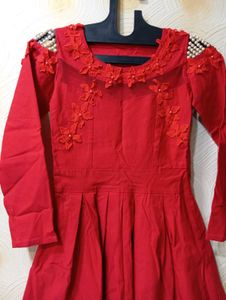 Teenage Girl One Piece Frock