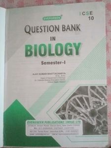 Biology Book Question Bank Class 10 ICSE