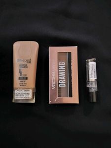 Makeup Bundle: Foundation, Eyeshadow, concelear