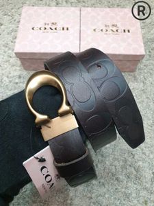 Coach Brown Leather Belt