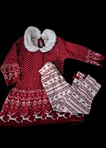 Festive Holiday Dress Set