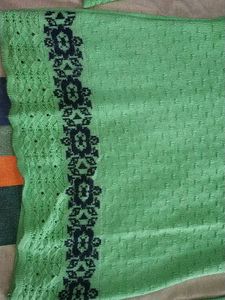 Green Knitted Sweater