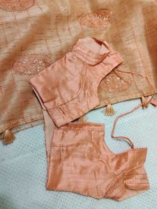 Peach Sareee