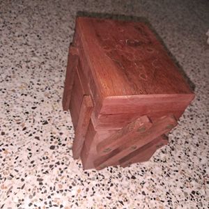Small Wooden Jewellery storage Box