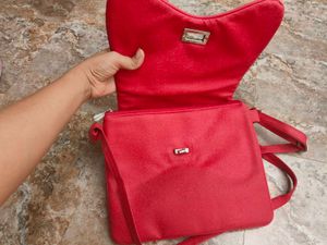 Red Crossbody Bag