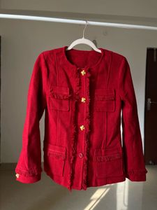 RUBY RED FORMAL TAILORED FIT BLAZER
