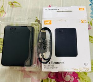2TB Portable Hard Disk (WD Elements)