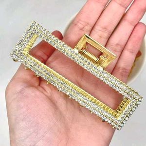 Sparkly Stone Work Fancy Hair Claw Clip