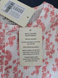 new with tag Floral Print Baby Romper