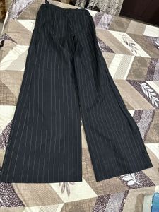 Set of Striped Wide Leg Pants