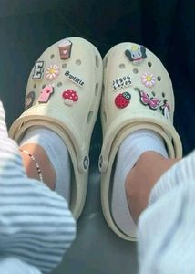 New Bone Platform Crocs