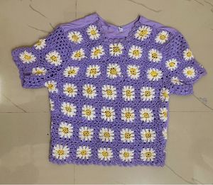 Daisy Crochet Top