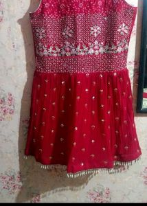 Pink Embellished Salwar Kameez Set