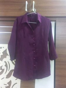 Diwali Sale Purple Formal Shirt