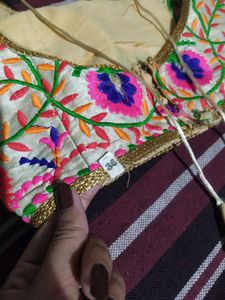 Embroidered Multi Colour  Blouse