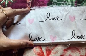 Love Printed fabric