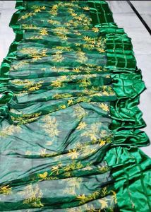 Saree With Stitched Blouse
