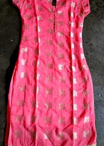 Chic Pink Ethnic Kurti