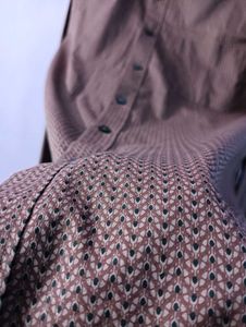 Louis Philippe Patterned Casual Shirt