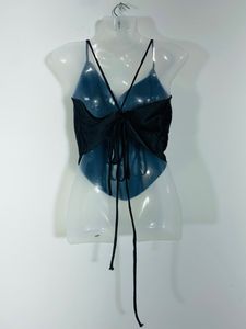 Backless Black Top