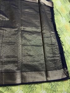Elegant Black Saree