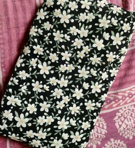 Floral Print Midi Skirt