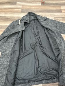 Unisex Grey Trench Coat