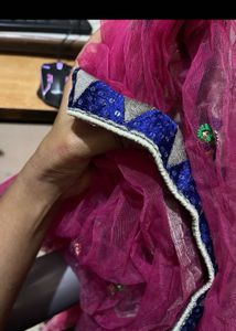 Elegant Pink dupatta