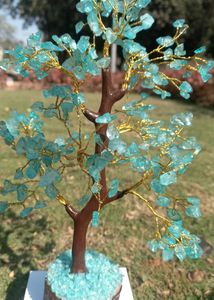 Aquamarine Tree Of Confidence And Success